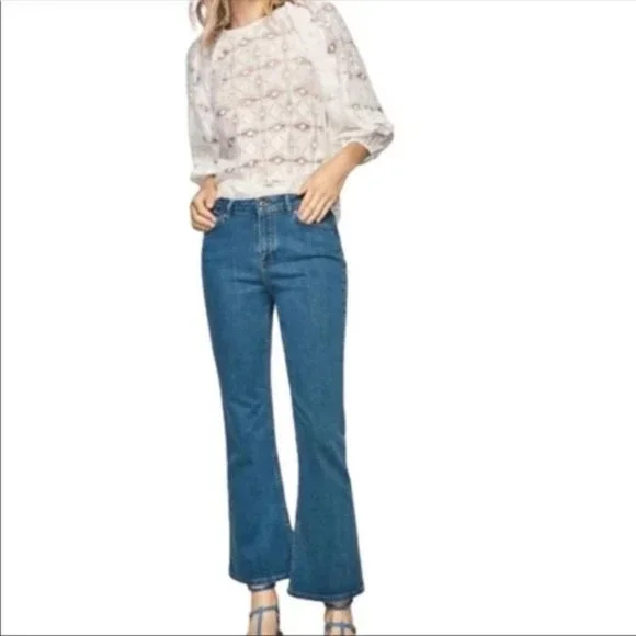 Massimo Dutti Jeans Nwt Massimo Dutti Womens Blue High Rise